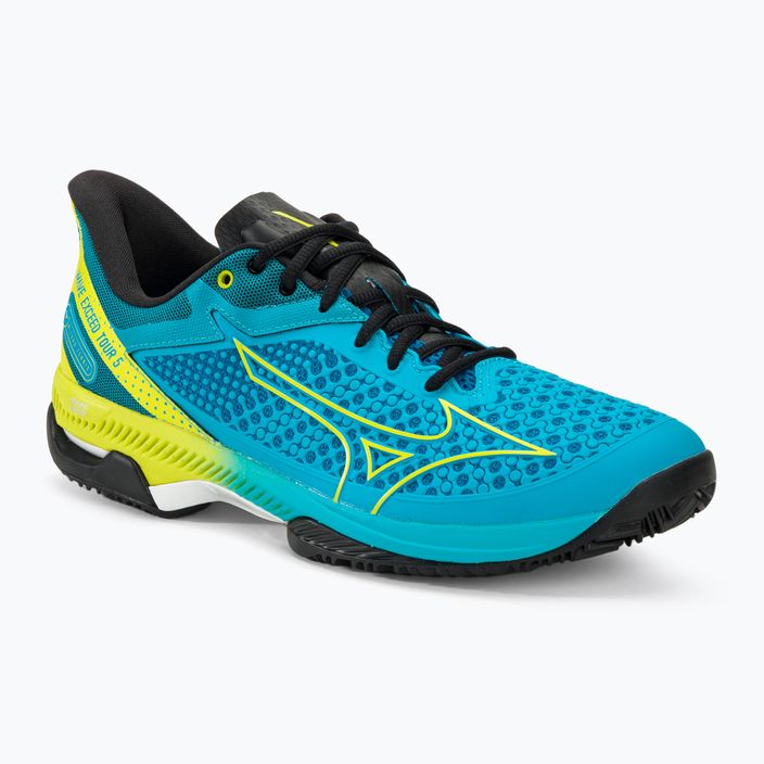 Ανδρικά παπούτσια τένις Mizuno Wave Exceed Tour 5 CC jet blue/bolt2 neon/black