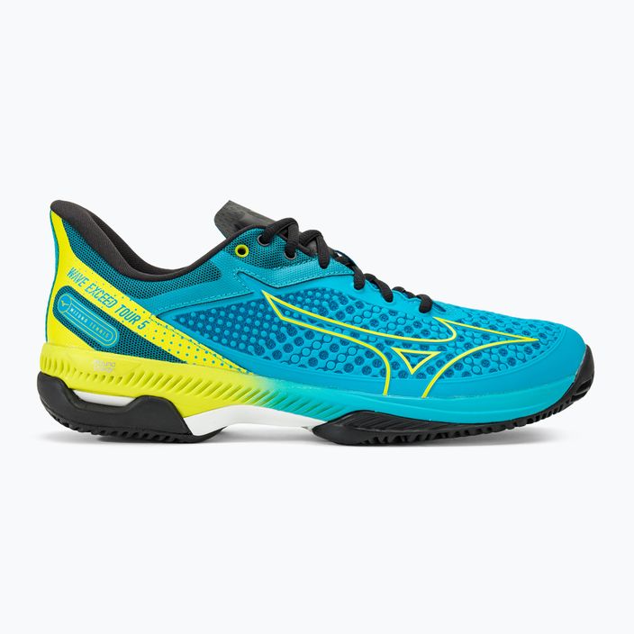 Ανδρικά παπούτσια τένις Mizuno Wave Exceed Tour 5 CC jet blue/bolt2 neon/black 2