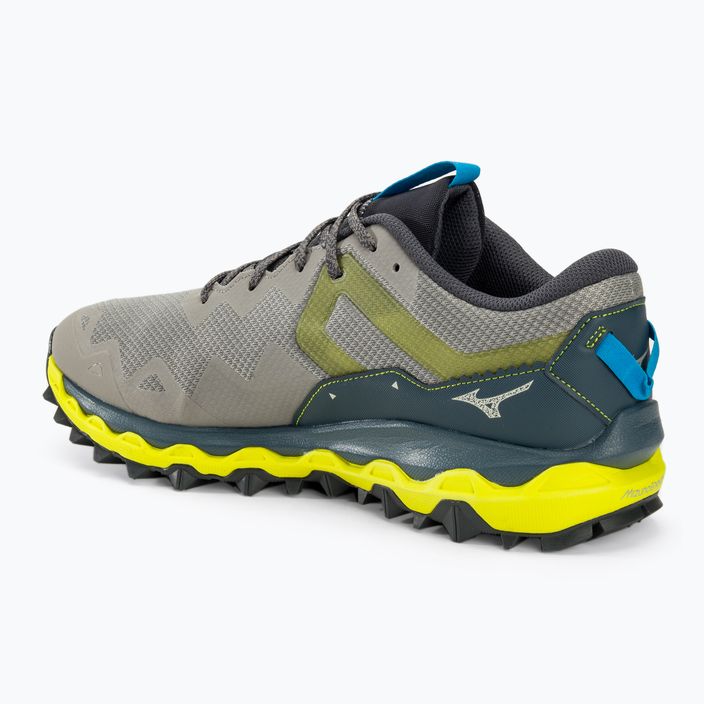 Ανδρικά παπούτσια για τρέξιμο Mizuno Wave Mujin 9 γκρι/μπλε/μπολτ2(neon) 3