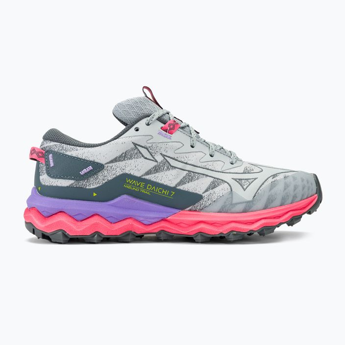 Γυναικεία παπούτσια για τρέξιμο Mizuno Wave Daichi 7 pblue/h-vis pink/ppunch 2
