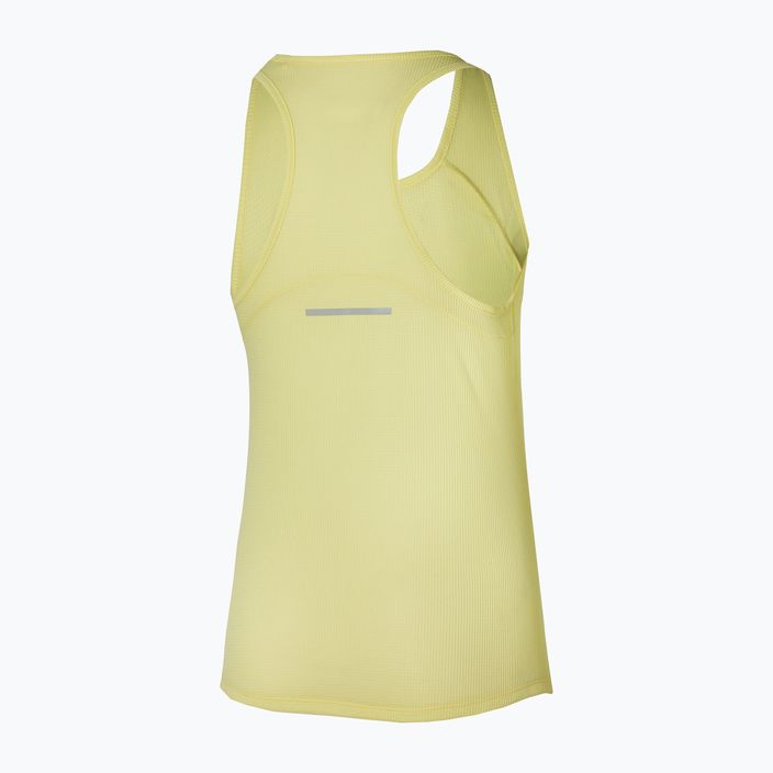 Γυναικείο αθλητικό μπλουζάκι Mizuno DryAeroFlow Tank pale lime yellow 2