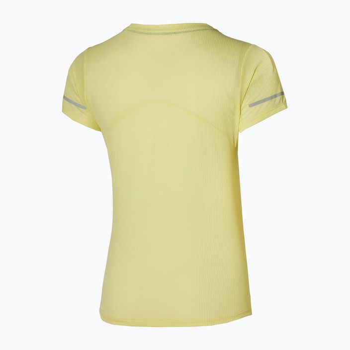 Γυναικείο πουκάμισο για τρέξιμο Mizuno DryAeroFlow Tee pale lime yellow 2