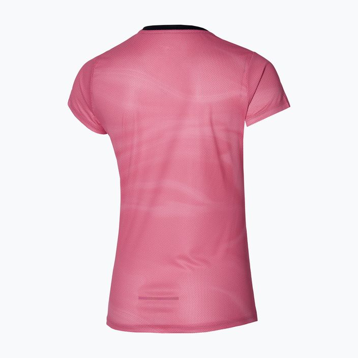 Γυναικείο πουκάμισο για τρέξιμο Mizuno Premium Aero Tee sangria sunset 2
