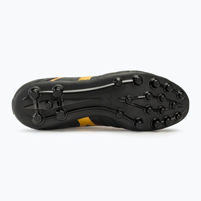 Mizuno Monarcida Neo II Select AG ανδρικά ποδοσφαιρικά παπούτσια μαύρο/χρυσό 4
