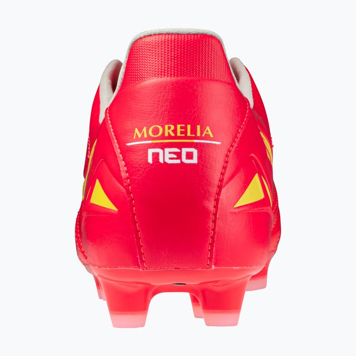 Mizuno Morelia Neo IV Pro AG ανδρικά ποδοσφαιρικά παπούτσια flery coral2/ bolt2/ flery coral2 10