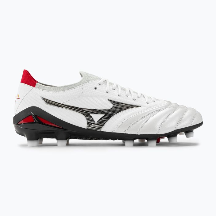 Mizuno Morelia Neo IV Beta JP MD ανδρικά ποδοσφαιρικά παπούτσια λευκό/μαύρο/κινέζικο κόκκινο 2