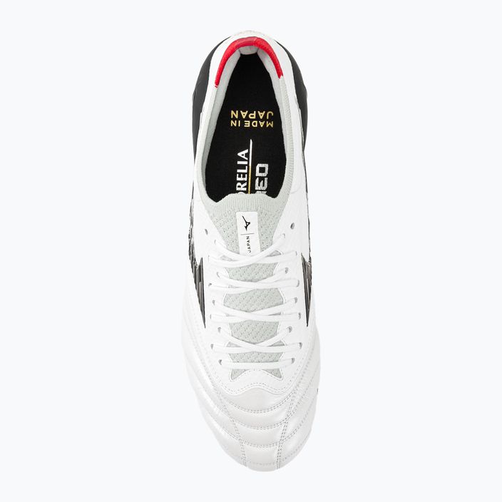 Mizuno Morelia Neo IV Beta JP MD ανδρικά ποδοσφαιρικά παπούτσια λευκό/μαύρο/κινέζικο κόκκινο 7