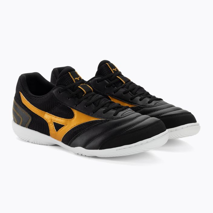 Ανδρικά ποδοσφαιρικά παπούτσια Mizuno Morelia Sala Club IN black/mp gold 4