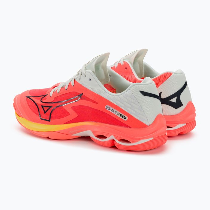Ανδρικά παπούτσια βόλεϊ Mizuno Wave Lightning Z7 neon flame / black / bolt2 neon 4