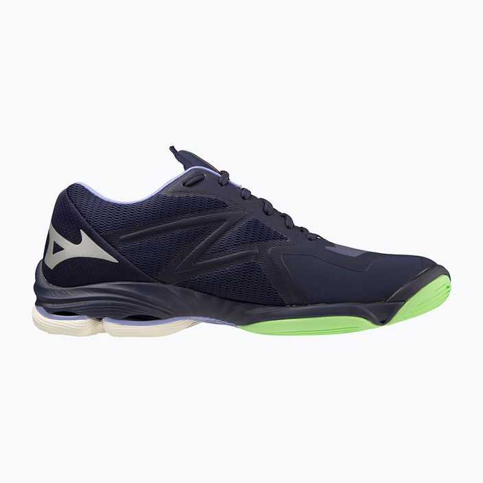 Ανδρικά παπούτσια βόλεϊ Mizuno Wave Lightning Z7 βραδινό μπλε / τεχνικό πράσινο / lolite 3
