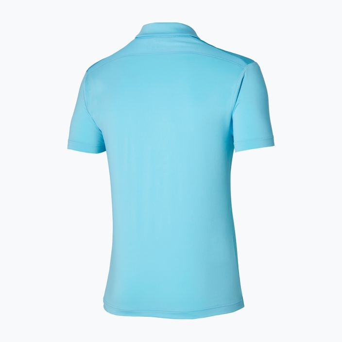 Ανδρικό μπλουζάκι πόλο τένις Mizuno Charge Shadow Polo μπλε λάμψη 4
