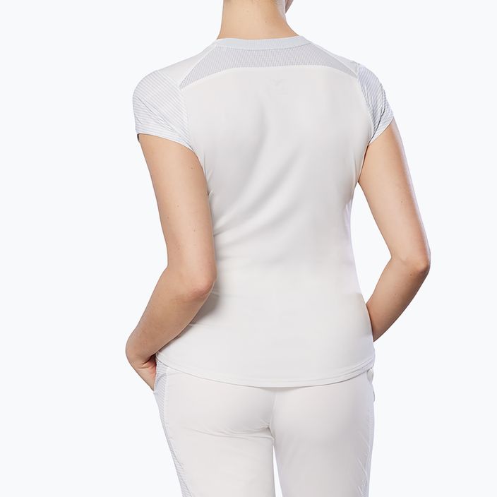 Γυναικείο μπλουζάκι τένις Mizuno Charge Printed Tee λευκό 2