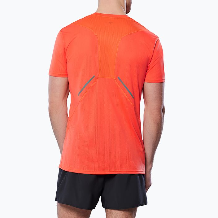 Ανδρικό Mizuno DryAeroFlow Tee nasturtium πουκάμισο για τρέξιμο 2