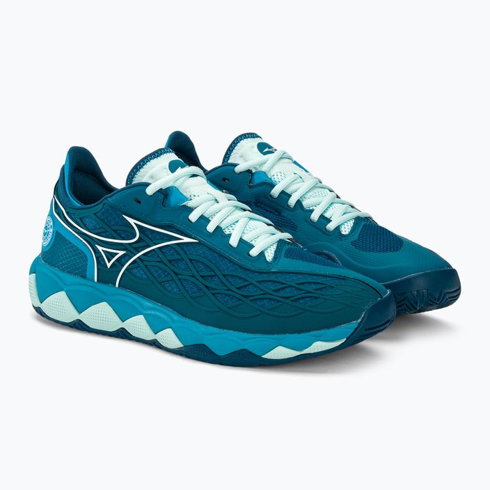 Ανδρικά παπούτσια τένις Mizuno Wave Enforce Tour AC moroccan blue/white/bluejay 5
