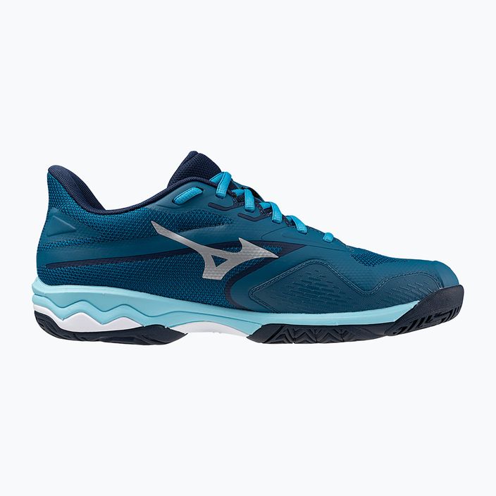 Ανδρικά παπούτσια τένις Mizuno Wave Exceed Light 2 AC moroccan blue / white / bluejay 9