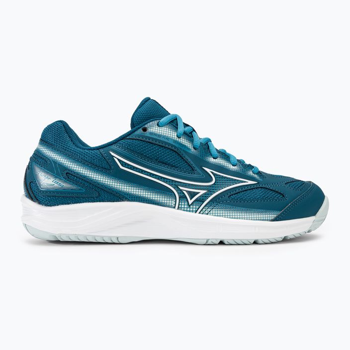 Mizuno Break Shot 4 AC moroccan blue / white / blue glow παπούτσια τένις 2