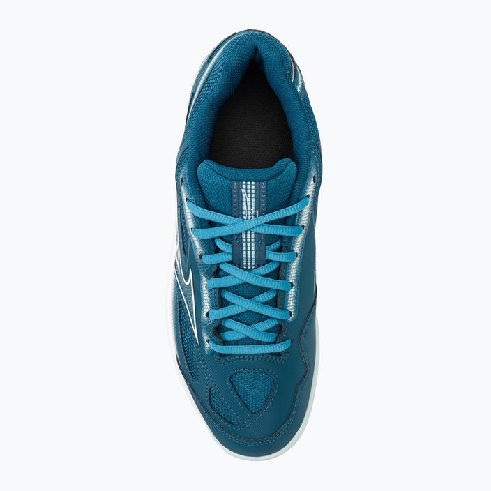Mizuno Break Shot 4 AC moroccan blue / white / blue glow παπούτσια τένις 5