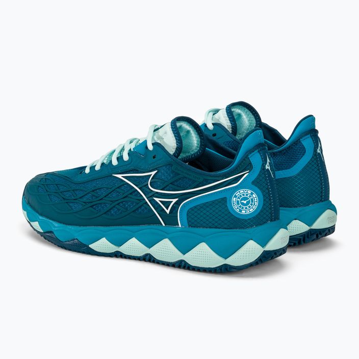 Ανδρικά παπούτσια τένις Mizuno Wave Enforce Tour CC moroccan blue/white/bluejay 3