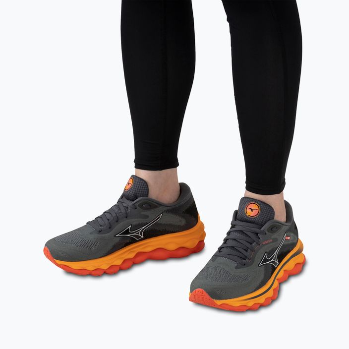 Γυναικεία παπούτσια για τρέξιμο Mizuno Wave Sky 7 turbulence/white/carrot curl 3