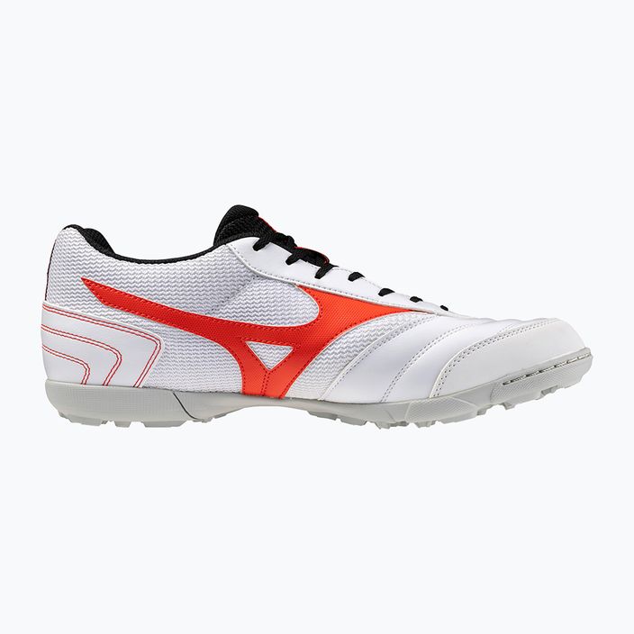 Παιδικές μπότες ποδοσφαίρου Mizuno MRL Sala Club TF Jr λευκό/ακτινοβόλο κόκκινο 9