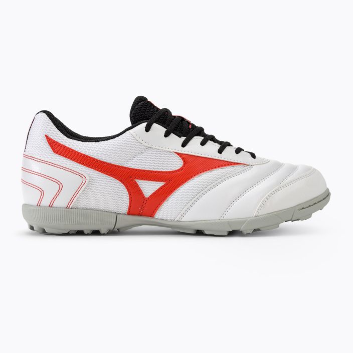 Παιδικές μπότες ποδοσφαίρου Mizuno MRL Sala Club TF Jr λευκό/ακτινοβόλο κόκκινο 2
