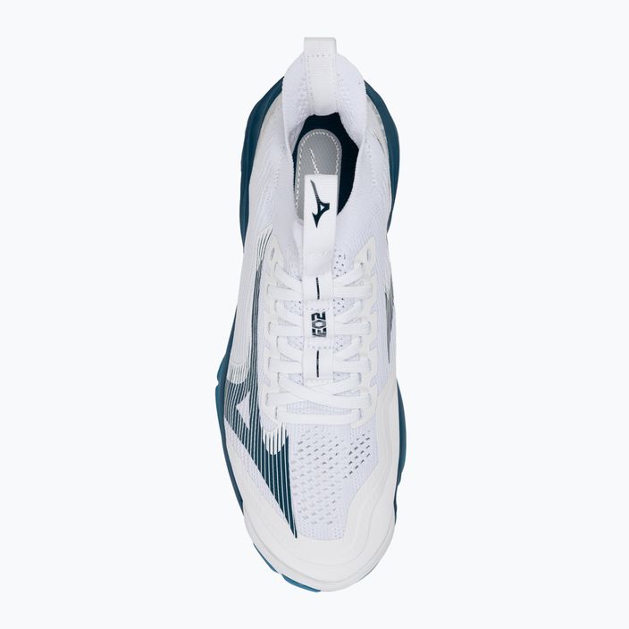 Ανδρικά παπούτσια βόλεϊ Mizuno Wave Lightning Neo2 λευκό/μπλε/ασημί 5