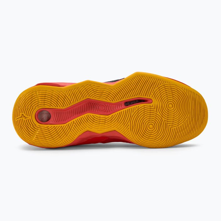 Ανδρικά παπούτσια βόλεϊ Mizuno Wave Dimension radiant red/white/carrot curl 4