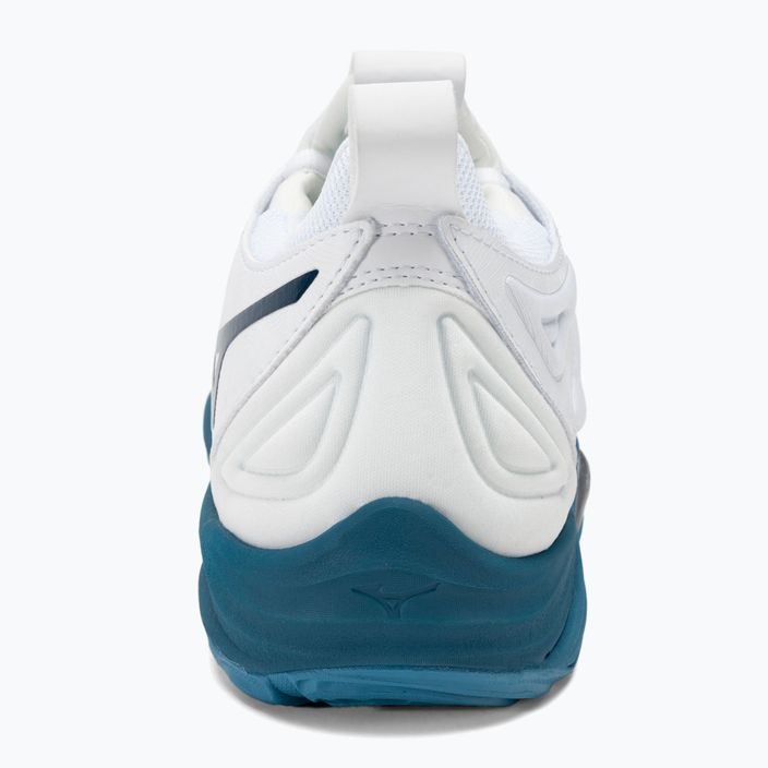 Ανδρικά παπούτσια βόλεϊ Mizuno Wave Momentum 3 λευκό/μπλε/ασημί 6