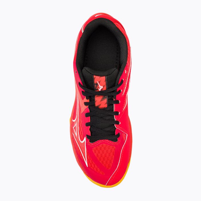 Ανδρικά παπούτσια βόλεϊ Mizuno Thunder Blade Z radiant red/white/carrot curl 5