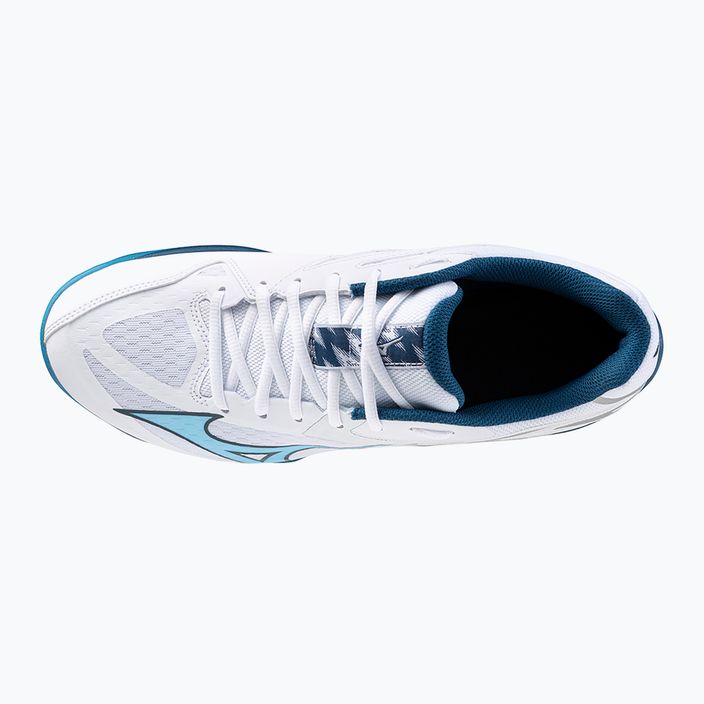Ανδρικά παπούτσια βόλεϊ Mizuno Thunder Blade Z λευκό/μπλε/ασημί 11