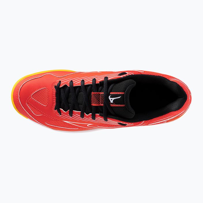 Ανδρικά παπούτσια βόλεϊ Mizuno Cyclone Speed 4 radiant red/white/carrot curl 4
