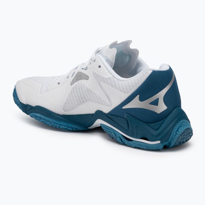 Ανδρικά παπούτσια βόλεϊ Mizuno Wave Lightning Z8 λευκό/μπλε/ασημί 3