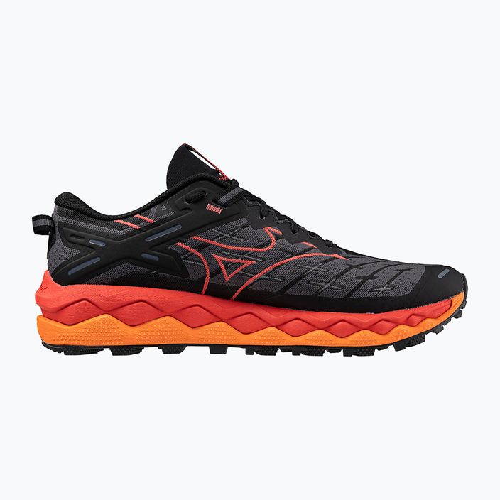 Ανδρικά αθλητικά παπούτσια τρεξίματος Mizuno Wave Mujin 10 μαύρο/καγιέν/ναστούρτιουμ 9