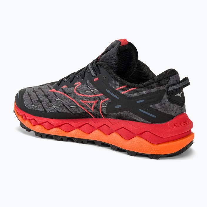 Ανδρικά αθλητικά παπούτσια τρεξίματος Mizuno Wave Mujin 10 μαύρο/καγιέν/ναστούρτιουμ 3