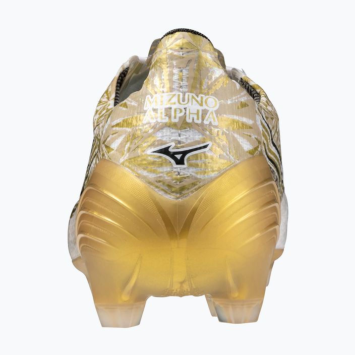 Ανδρικά ποδοσφαιρικά παπούτσια Mizuno Αlpha Japan Md λευκό/χρυσό/μαύρο 11