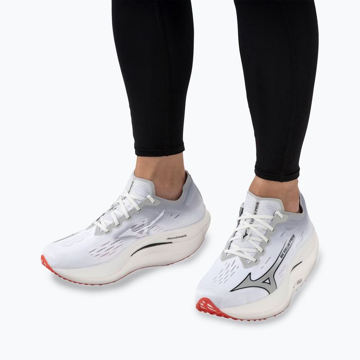 Ανδρικά αθλητικά παπούτσια τρεξίματος Mizuno Wave Rebellion Pro 2 λευκό/χαρτομίχλη/καγιέν 3