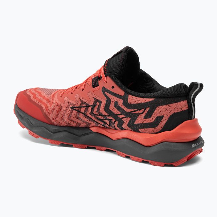 Ανδρικά παπούτσια για τρέξιμο Mizuno Wave Daichi 8 cayenne/μαύρο/κόκκινο υψηλού κινδύνου 3