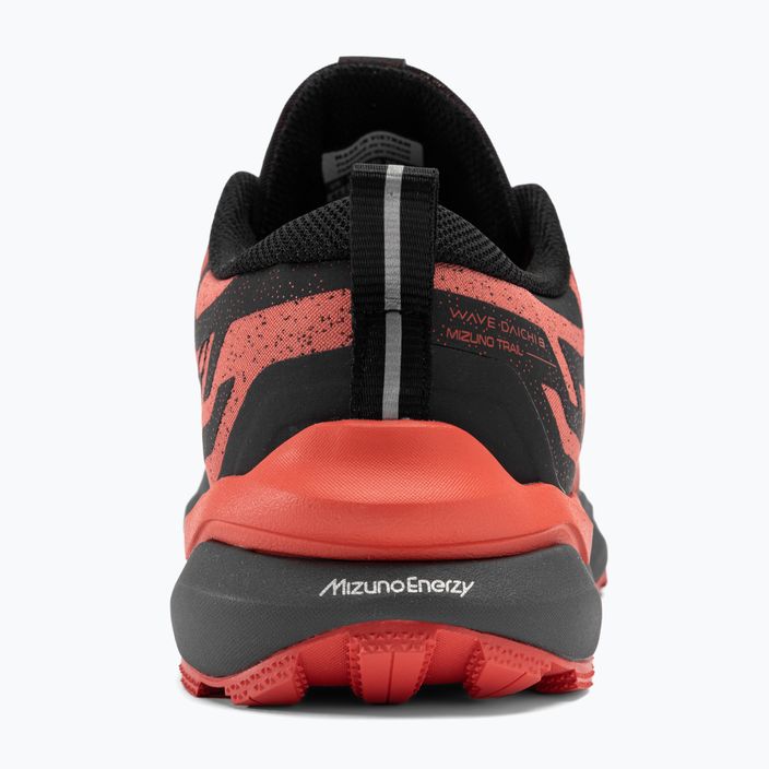 Ανδρικά παπούτσια για τρέξιμο Mizuno Wave Daichi 8 cayenne/μαύρο/κόκκινο υψηλού κινδύνου 6