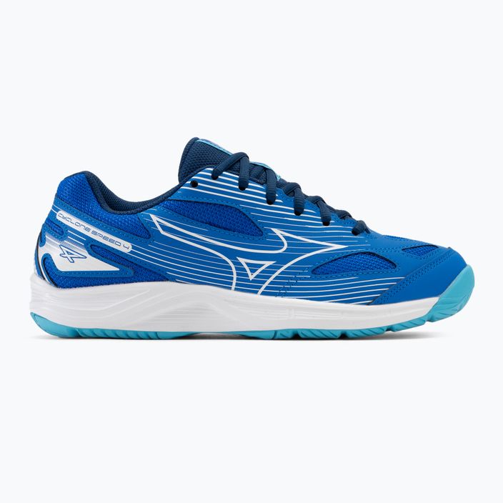 Παπούτσια βόλεϊ Mizuno Cyclone Speed 4 mugen blue/white/estate blue 2