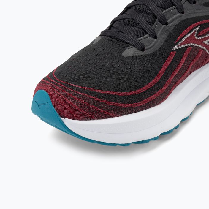 Ανδρικά παπούτσια για τρέξιμο Mizuno Wave Skyrise 5 black/white sand/rumba red 7