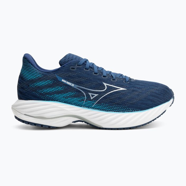 Ανδρικά παπούτσια για τρέξιμο Mizuno Wave Rider 28 estate blue/white/river blue 2