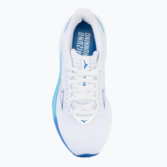 Γυναικεία παπούτσια για τρέξιμο Mizuno Wave Rider 28 white/mugen blue/river blue 5