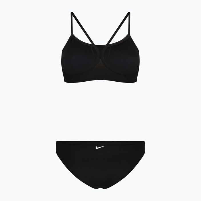 Γυναικείο διμερές μαγιό Nike Essential Sports Bikini μαύρο NESSA211-001 2