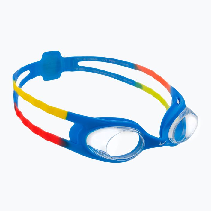 Παιδικά γυαλιά κολύμβησης Nike Easy Fit διαφανή/μπλε NESSB166-401