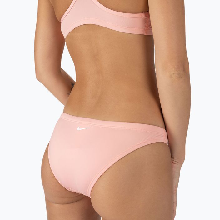 Γυναικείο διμερές μαγιό Nike Essential Sports Bikini ροζ NESSA211-626 5