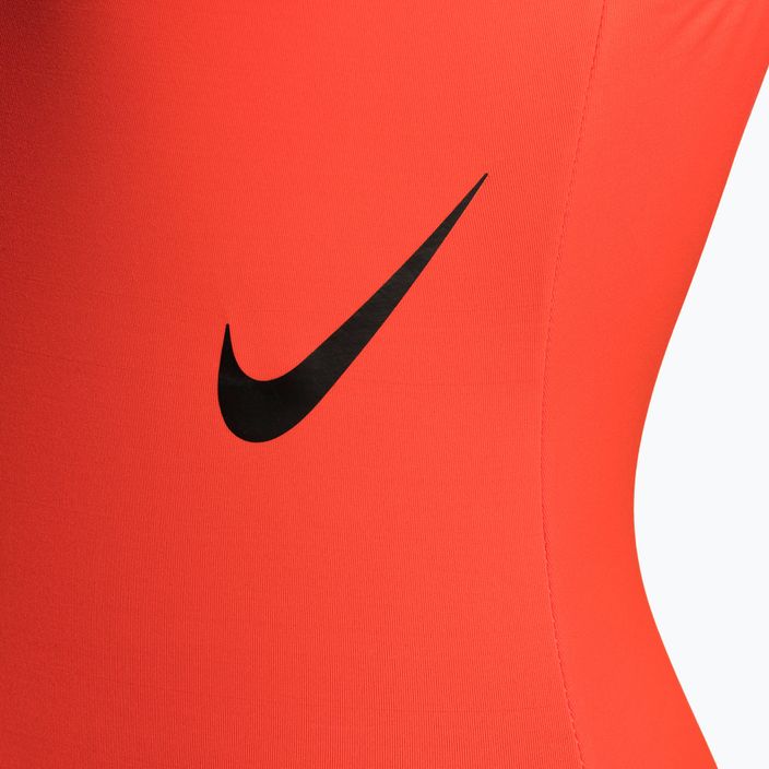 Nike Sneakerkini U-Back γυναικείο ολόσωμο μαγιό πορτοκαλί NESSC254-631 4