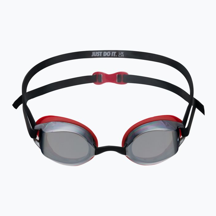 Κόκκινα/μαύρα γυαλιά κολύμβησης Nike Legacy Mirror NESSA178-931 2