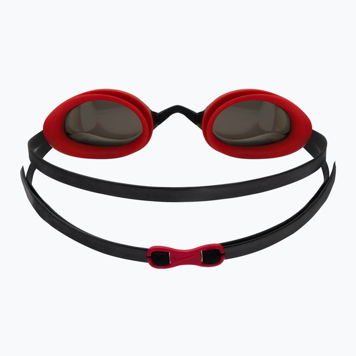 Κόκκινα/μαύρα γυαλιά κολύμβησης Nike Legacy Mirror NESSA178-931 5