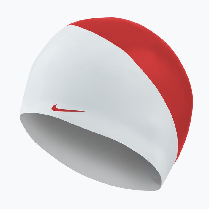 Nike Jdi Slogan κόκκινο και λευκό καπέλο για κολύμπι NESS9164-613 5
