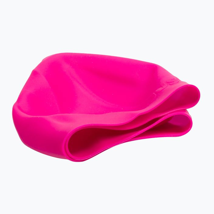 Nike Σιλικόνη Long Hair σκουφάκι για κολύμπι ροζ NESSA198-672 4